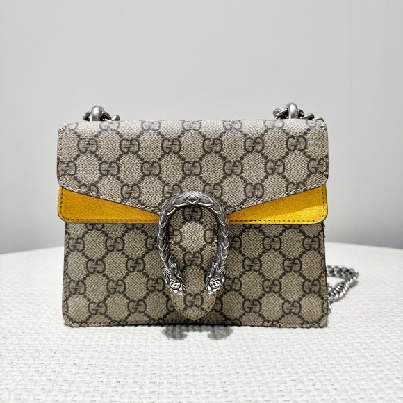 Gucci Bacchanalia series yellow small size new condition basically flawless - Picture 1 of 10
